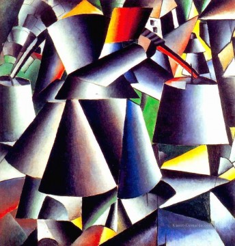 Kazimir Malevich Werke - Bäuerin 1912 Kazimir Malewitsch